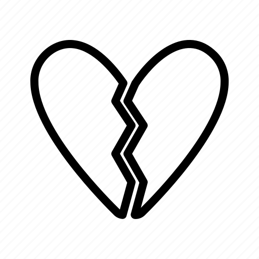 Love, heart, wedding, marriage, valentine, sweet, broken heart icon - Download on Iconfinder