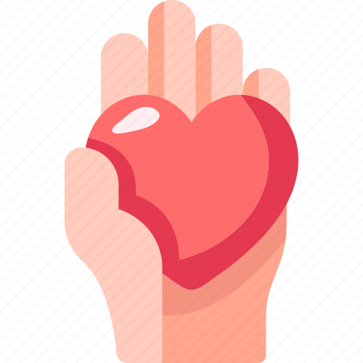 Love, romantic, valentines day, hand, heart icon - Download on Iconfinder