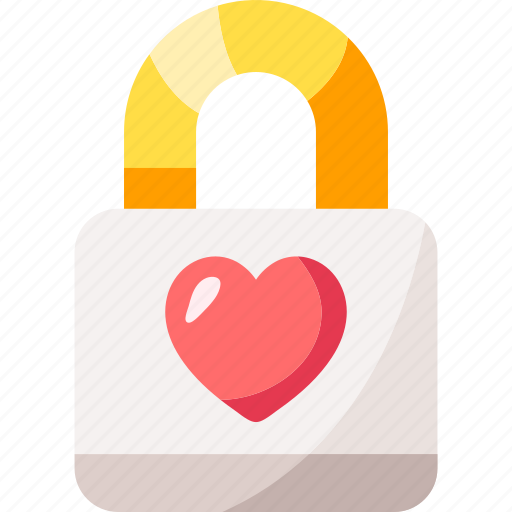 Love, romantic, valentines day, heart, lock, feelings, romance icon - Download on Iconfinder