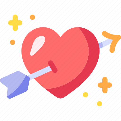 Love, romantic, valentines day, heart, cupid, cupid arrow, arrow icon - Download on Iconfinder