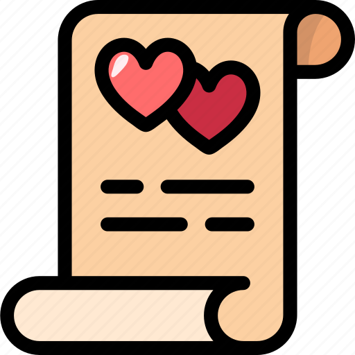Love, romantic, valentines day, heart, love letter, letter, message icon - Download on Iconfinder