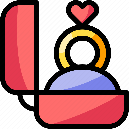 Love, romantic, valentines day, heart, engagement ring, engagement, jewelery icon - Download on Iconfinder