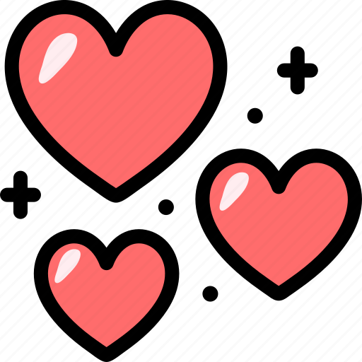 Love, romantic, valentines day, heart, romance, feelings, hearts icon - Download on Iconfinder