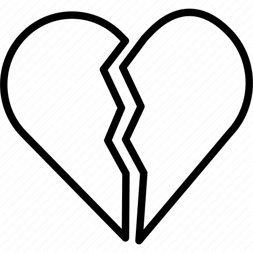 Brokan, heart, valentine, love icon - Download on Iconfinder