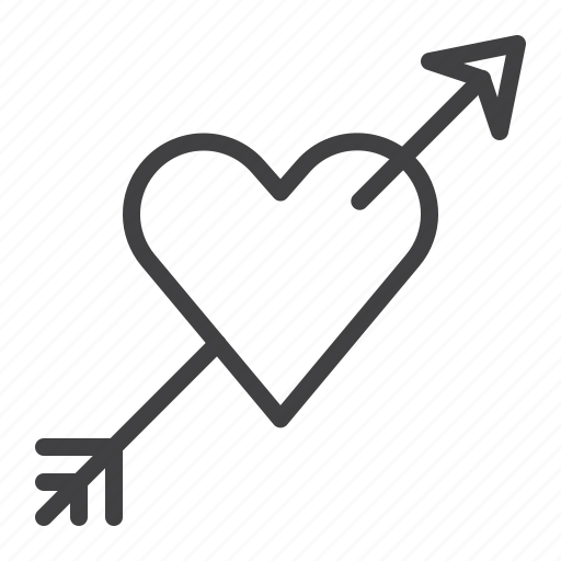 Heart, arrow, love, amour icon - Download on Iconfinder