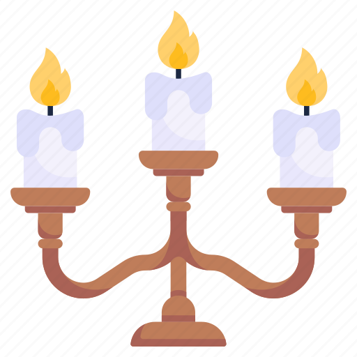 Candle stand, candle holder, candelabra, candles, candlesticks icon - Download on Iconfinder