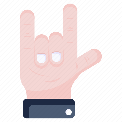Gesture, hand, rock on, rock sign, rock symbol icon - Download on Iconfinder