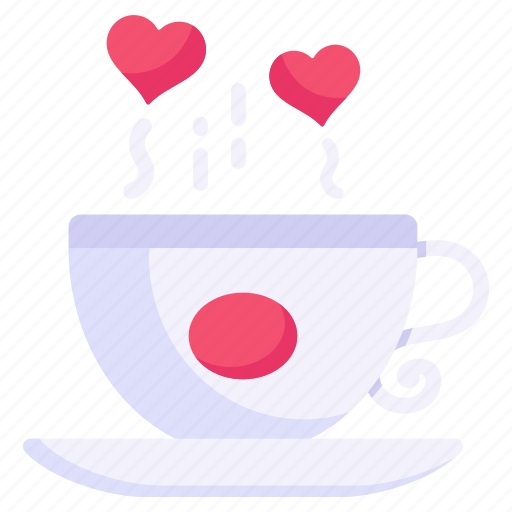 Love tea, teacup, romantic tea, valentine tea, love drink icon - Download on Iconfinder