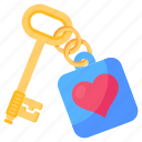 love key, heart lock, love lock, padlock, latch
