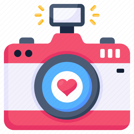 Valentine photography, camera, love photography, romantic photography, photography icon - Download on Iconfinder