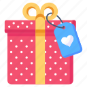 surprise, present, valentine gift, gift box, hamper