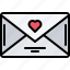 envelope, letter, card, message, love, valentines, holiday, heart, valentine 
