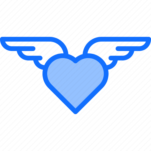 Flight, wings, wing, fly, love, valentines, holiday icon - Download on Iconfinder