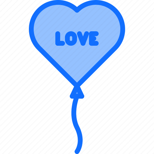 Party, balloon, decoration, love, valentines, holiday, heart icon - Download on Iconfinder