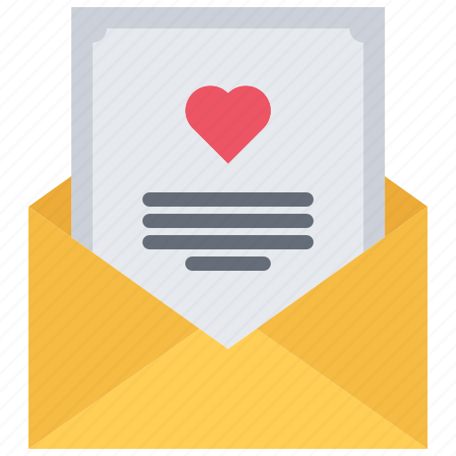 Envelope, letter, card, message, paper, love, valentines icon - Download on Iconfinder