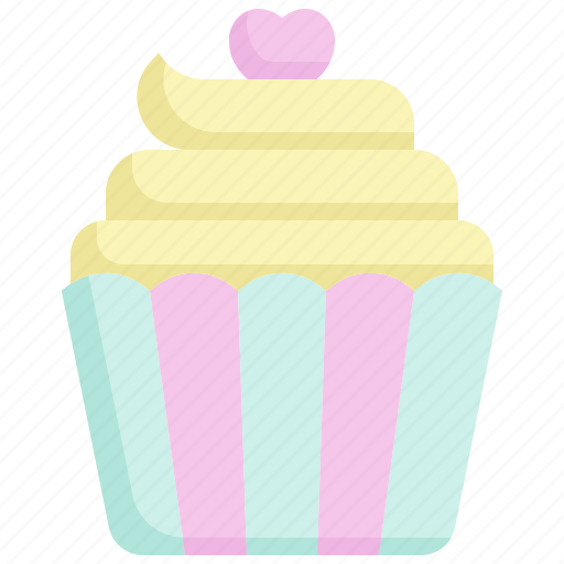 Cupcake, wedding, food, dessert, sweet icon - Download on Iconfinder