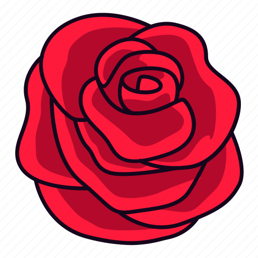 Rose, flower icon - Download on Iconfinder on Iconfinder