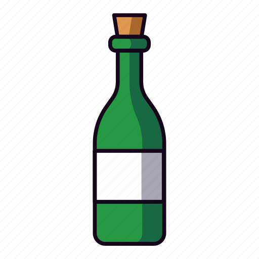 Wine, champagne, bottle icon - Download on Iconfinder