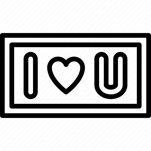 I, love, you, heart, romance, valentine, kiss icon - Download on Iconfinder