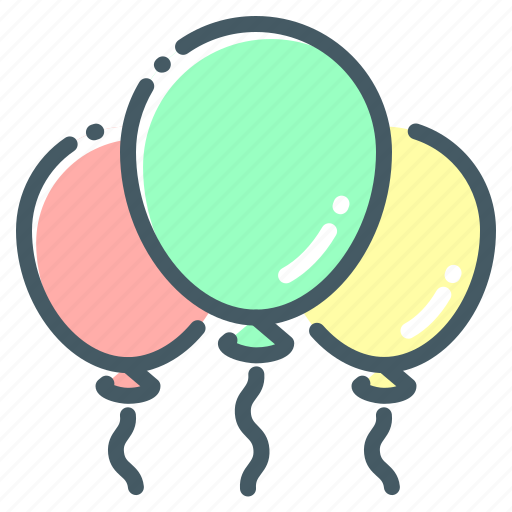 Balloons, bubble, decorations icon - Download on Iconfinder