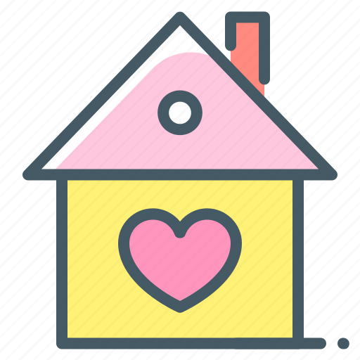 Home, house, honeymoon, heart icon - Download on Iconfinder