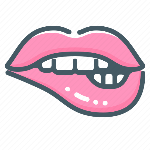 Lips, bite, kiss, sexy icon - Download on Iconfinder