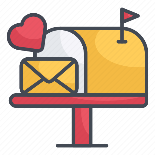 Heart, romantic, message, love, mail icon - Download on Iconfinder