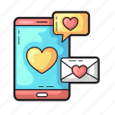 love, message, chat, communication, romance, mail