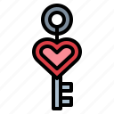 chain, day, heart, key, love, valentines