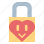 locked, love, padlock, security 