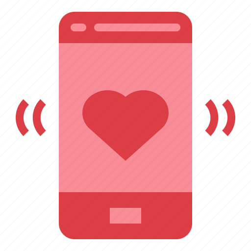 Communications, love, mobile, phone, smartphone icon - Download on Iconfinder
