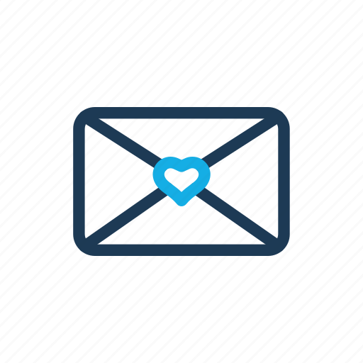 Wedding, envelope, hearth icon - Download on Iconfinder