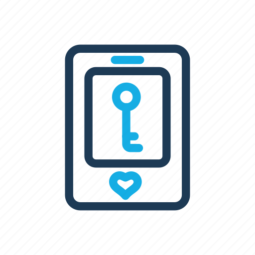 Hearth, key, mobile phone icon - Download on Iconfinder