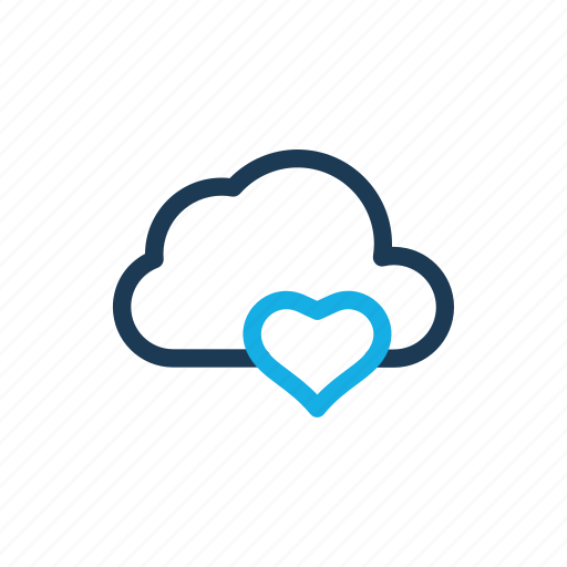 Wedding, cloud, hearth icon - Download on Iconfinder