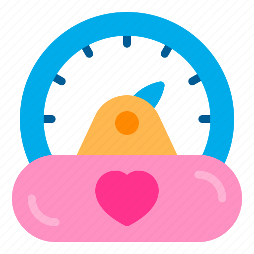 Full, heart, love, meter, wedding icon - Download on Iconfinder