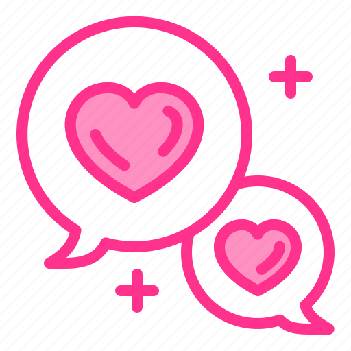 App, chat, conversation, heart, love, wedding icon - Download on Iconfinder