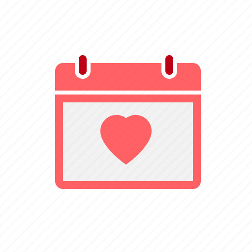 Calender, date, dating, day, valentine icon - Download on Iconfinder