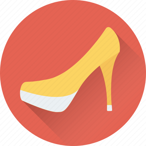 Footwear, heel pumps, heel shoes, woman heels, woman shoes icon - Download on Iconfinder