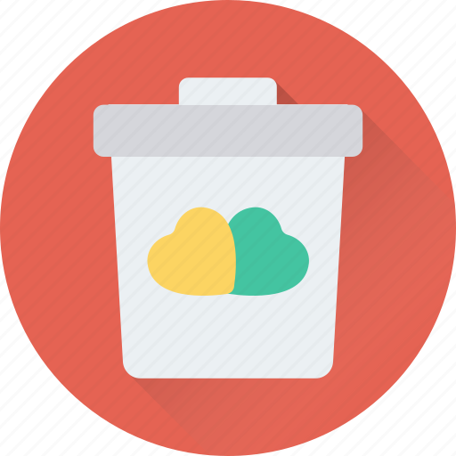 Delete, dustbin, infographic, trash, trash can icon - Download on Iconfinder