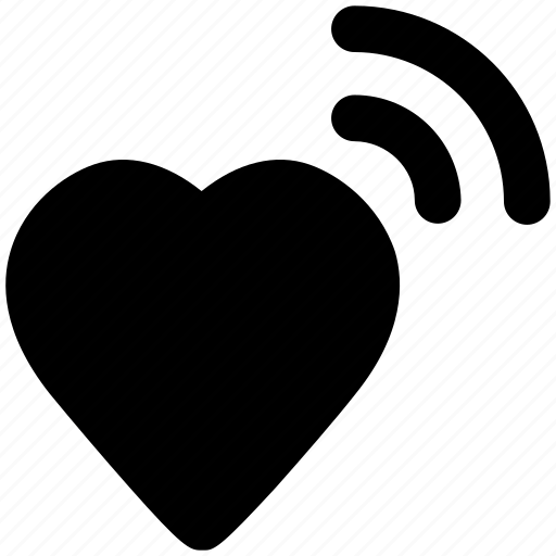 Heart shape, hotspot, imagination, love feed, love via internet, wifi favorite, wifi zone icon - Download on Iconfinder