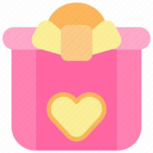 Gift, box, present, love, celebration, surprise icon - Download on Iconfinder