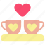 coffee, shop, love, and, romance, hot, drinks, tea, mug 