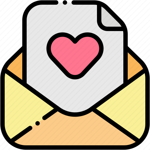 Letter, wedding, love, email, message, envelope icon - Download on Iconfinder