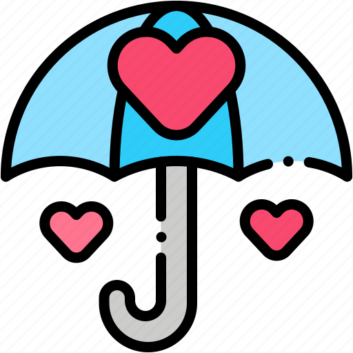 Umbrella, protect, heart, love, insurance, care icon - Download on Iconfinder