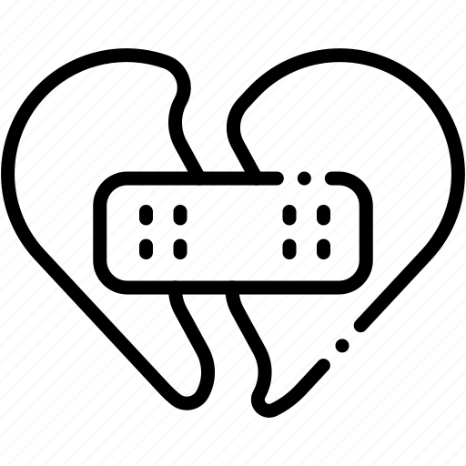 Heartbroken, love, romance, breakup, heartache, broken icon - Download on Iconfinder
