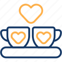 coffee, shop, love, and, romance, hot, drinks, tea, mug