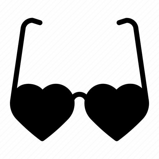 Glasses, fashion, summertime, accessory, eyeglasses, love, heart icon - Download on Iconfinder