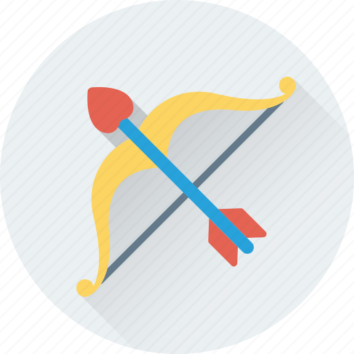 Archery, arrow, bow, cupid bow, heart arrow icon - Download on Iconfinder