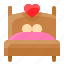 bed, furniture, love, romance, romantic 