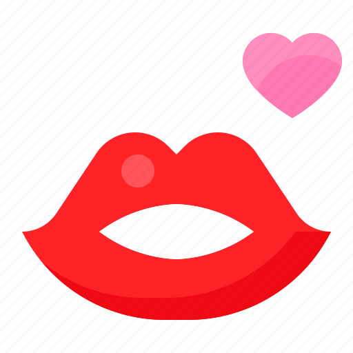 Heart, kiss, lip, love, romance, romantic icon - Download on Iconfinder